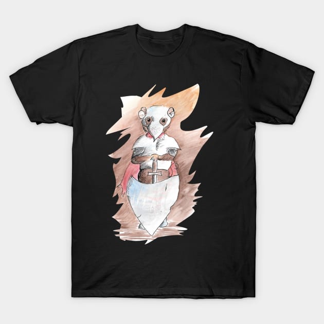 Mouse knight - medieval fantasy inspired art and designs T-Shirt by STearleArt